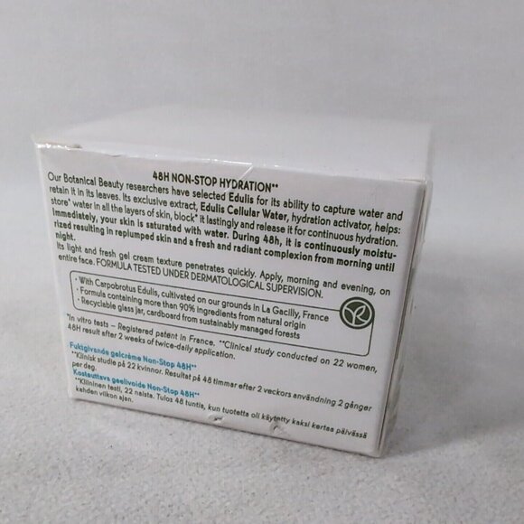 NEW Yves Rocher Hydra Vegetal 48H Non-Stop Moisturizing Gel Cream 50ml 1.6 fl oz - Picture 3 of 9